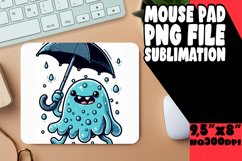 WHIMSICAL mouse PAD Creative Design, Monster Product Image 1