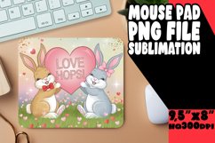 SWEET mouse pad Innovative PNG, Valentines Product Image 1
