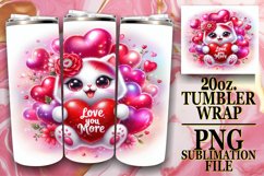 Joyful Reflections 20oz tumbler wrap, Valentines Product Image 1