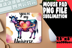 RADIANT DESK MAT ARTISTIC TOUCH, Cute Cow Product Image 1