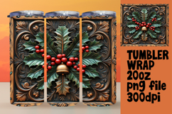 VIBRANT 20oz Tumbler Artwork for Gifts , Christmas Product Image 1