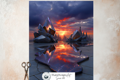 Arcane Citadel Realms Fantasy Backdrop and Junk Journal Kit Product Image 12