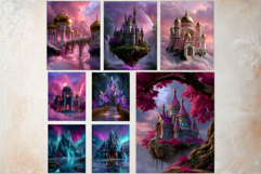 Arcane Citadel Realms Fantasy Backdrop and Junk Journal Kit Product Image 5