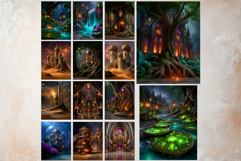 Arcane Citadel Realms Fantasy Backdrop and Junk Journal Kit Product Image 6