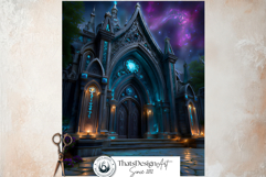 Arcane Citadel Realms Fantasy Backdrop and Junk Journal Kit Product Image 7