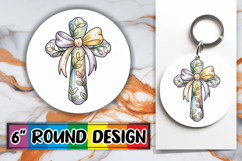 Joyful Circle Designs for Kids, Cross and Bow Product Image 1