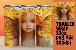 20oz Tumbler Wrap for Gift Giving , Fairy Product Image 1