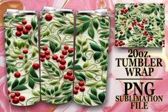 Christmas Wonderland Tumbler Wrap Product Image 1