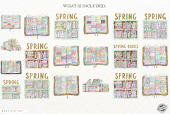 Spring Books Clipart Product Image 6