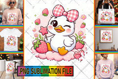Radiant TOTE BAG Art Ideas, Cute Goose Product Image 1