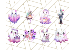 Pastel Halloween Clipart Cute PNG Graphics, Halloween Png Product Image 2