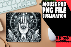 Cozy Mouse Mat Design Sublimation, Mystic Product Image 1