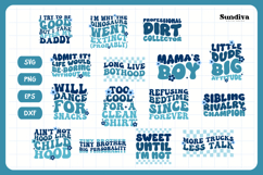 15 Funny Boy Toddler T-shirt Quotes SVG Bundle Product Image 3
