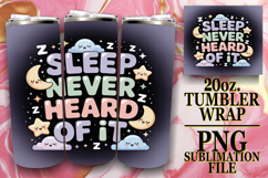 Happy beginnings 20oz tumbler wrap, Sarcastic Quote Product Image 1