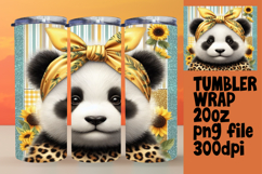 EYE-CATCHING 20oz Tumbler Template , Cute Animals Product Image 1