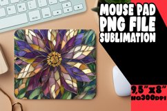 Glitter Flower Mouse Pad Art PNG Product Image 1