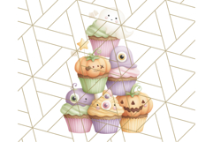 Haunted Sweet Shoppe PNG Clipart, Pastel Halloween Bakery Product Image 2