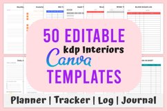 50 Canva Editable KDP Intorior Templates Product Image 1