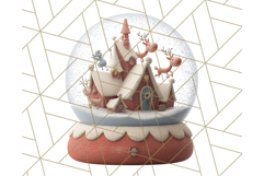 Santa Claus Clipart, North Pole Holiday PNG Graphics Product Image 2