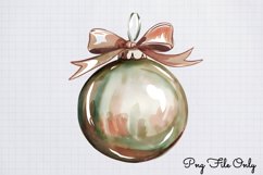 Olive Green Christmas Clipart Product Image 1