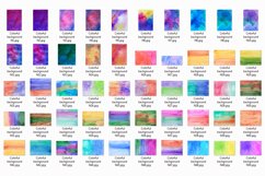 50 Colorful Watercolor Backgrounds, Colorful Textures Product Image 2