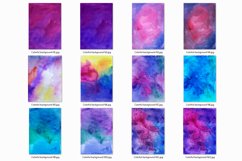 50 Colorful Watercolor Backgrounds, Colorful Textures Product Image 5