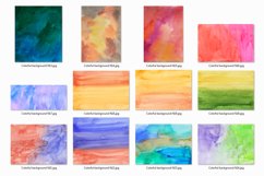 50 Colorful Watercolor Backgrounds, Colorful Textures Product Image 4