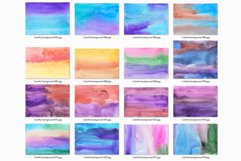 50 Colorful Watercolor Backgrounds, Hand Painted Textures Product Image 7