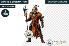 Harvest of Haunt Halloween Gothic Character RPG PNG Clipart Product Image 1