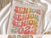 Senior 2023 SVG, Graduation SVG, Highschool SVG Product Image 3