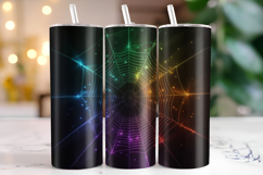 Halloween Spider Web Tumbler Wrap | Sublimation | Tumblers Product Image 1