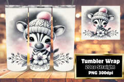 RADIANT 20oz Tumbler Graphic for Gifts , Cute Animals Product Image 1