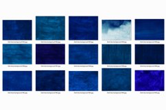 50 Dark Blue Watercolor Backgrounds, Artistic Textures Product Image 7