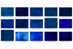 50 Dark Blue Watercolor Backgrounds, Artistic Textures Product Image 8