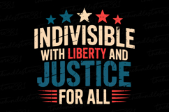 Invisible with liberty and justice for all Svg | 4th of July Product Image 1