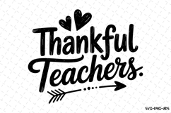 Thankful Teachers Svg | Halloween Svg | Svg Cut Files Product Image 1