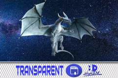 50 DRAGONS TRANSPARENT PNG FILES, ANIMALS PHOTOSHOP OVERLAYS Product Image 1