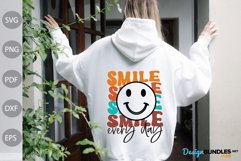 Smile Every Day SVG / Funny Quote SVG Cut Files Product Image 3