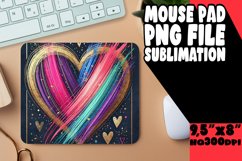 LUMINOUS DESK PAD INNOVATIVE ART, Heart Product Image 1