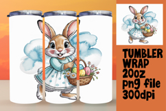 LUXURIOUS 20oz Tumbler Template , Easter Bunny Product Image 1