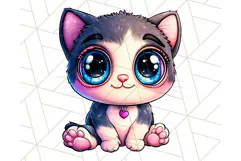 Farm Animals Kawaii Clipart PNG, Cute Barnyard Animal Product Image 2