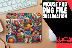 Sweet Mouse Pad Ideas for Gifts, Patchwork Product Image 1