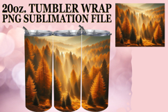 HAPPY VIBES 20oz TUMBLER WRAP, Autumn Product Image 1