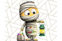 Monster Kids Clipart PNG, Cute Halloween Costume Art Product Image 2