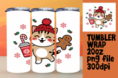 VIBRANT 20oz Tumbler Template for DIY , Christmas Product Image 1