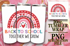 Joyful Spirits 20oz tumbler wrap, Back To School Product Image 1