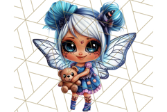 Halloween Fairy Clipart PNG, Cute Chibi Fairy Art Clip Art Product Image 2