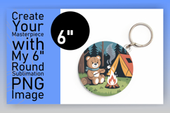 Bright Round Design for Car Coasters , Cute Bear Product Image 1