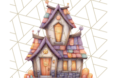 Whimsical Halloween Candy PNG Clipart Product Image 2