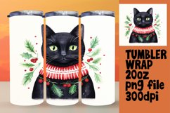 Kitty-Centric Holiday Tumblers: Sublime Delight Product Image 1